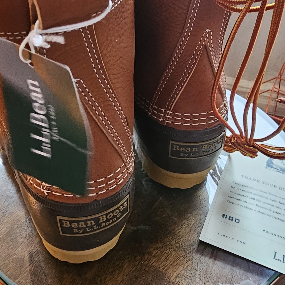 L.L. BEAN Original Shearling Duck Boots - Picture 4 of 7